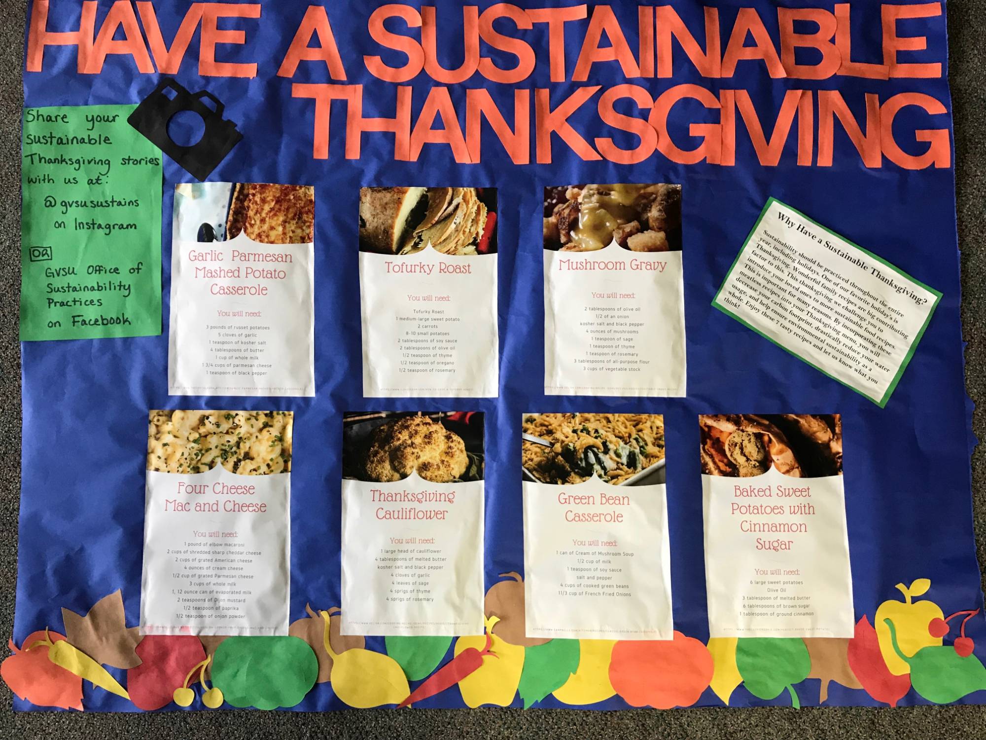 Thanksgiving Bulletin Board